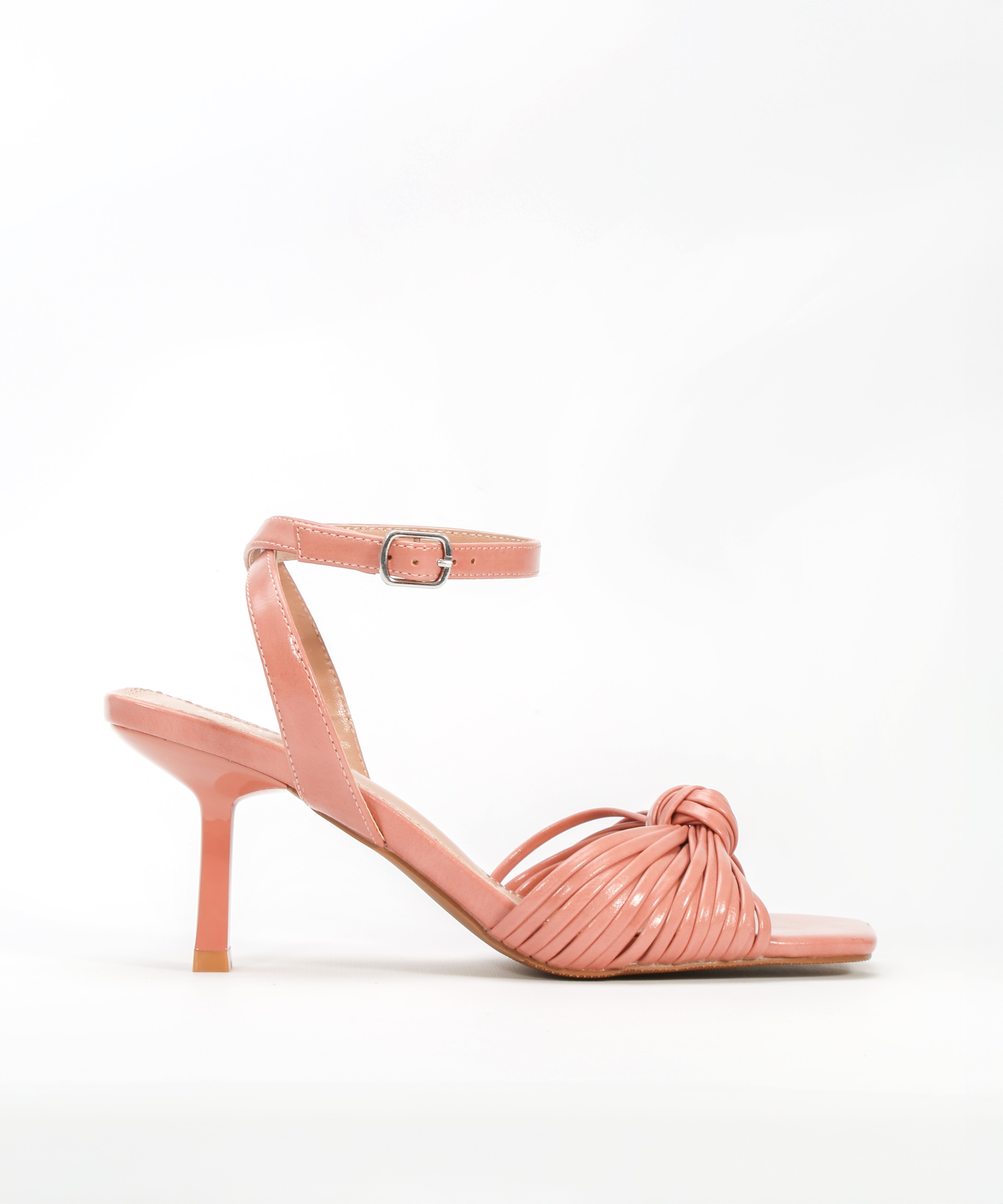 Sandalia tac&oacute;n fino nudo image number null